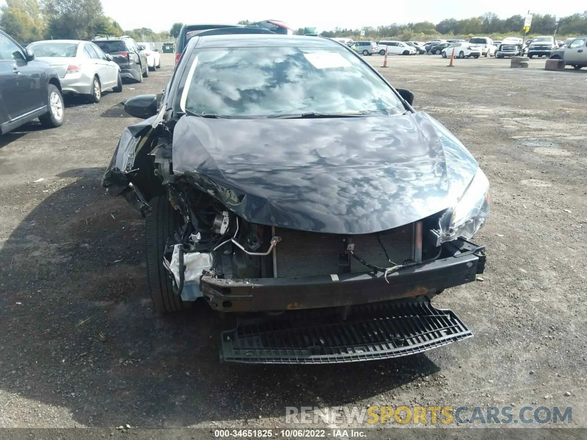 6 Фотография поврежденного автомобиля 2T1BURHE0KC220104 TOYOTA COROLLA 2019