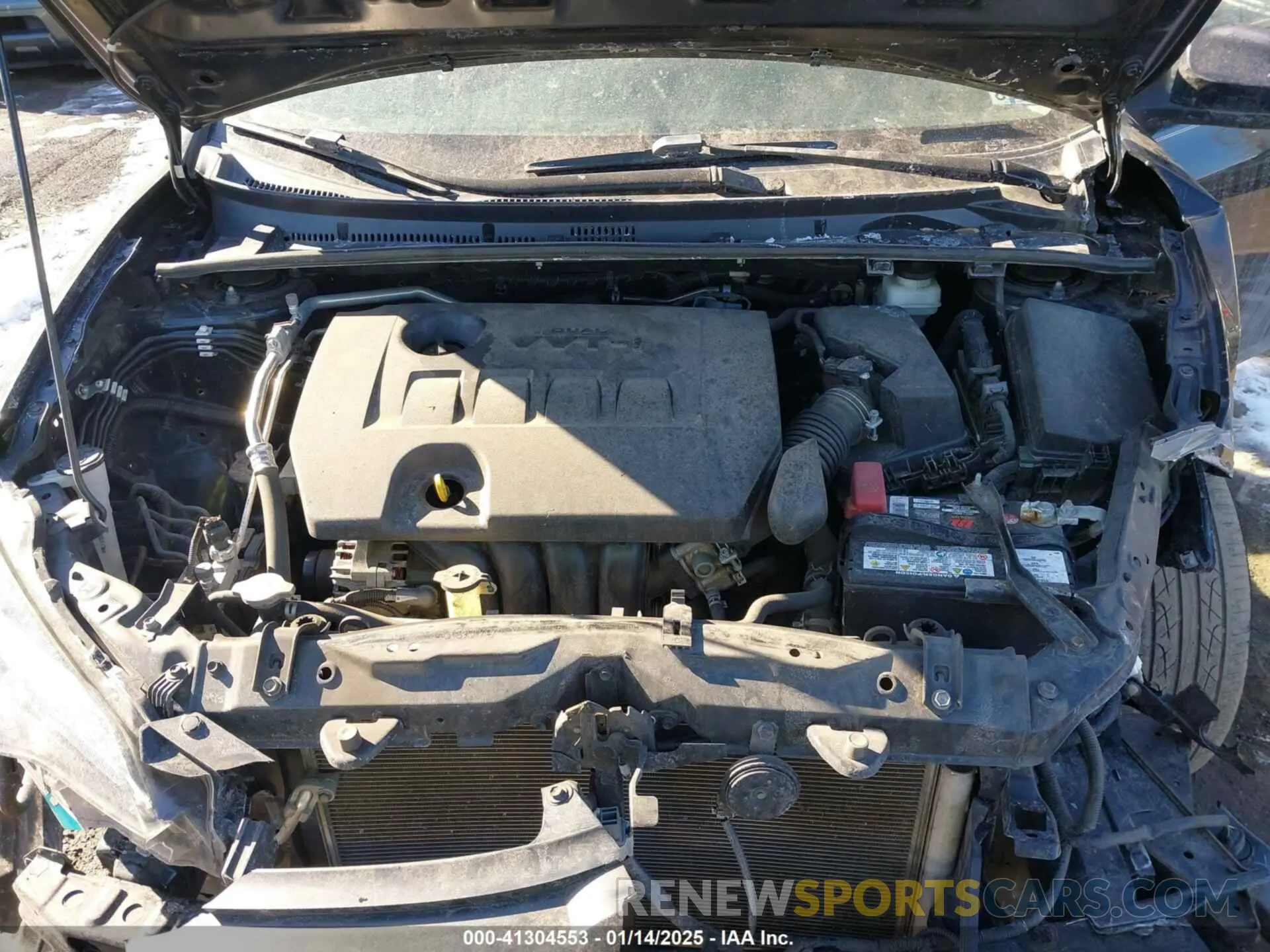 10 Фотография поврежденного автомобиля 2T1BURHE0KC224847 TOYOTA COROLLA 2019