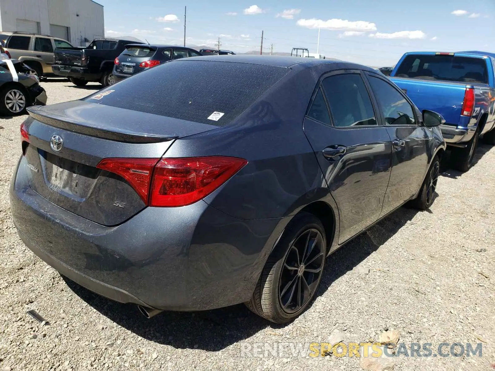 4 Photograph of a damaged car 2T1BURHE0KC243768 TOYOTA COROLLA 2019