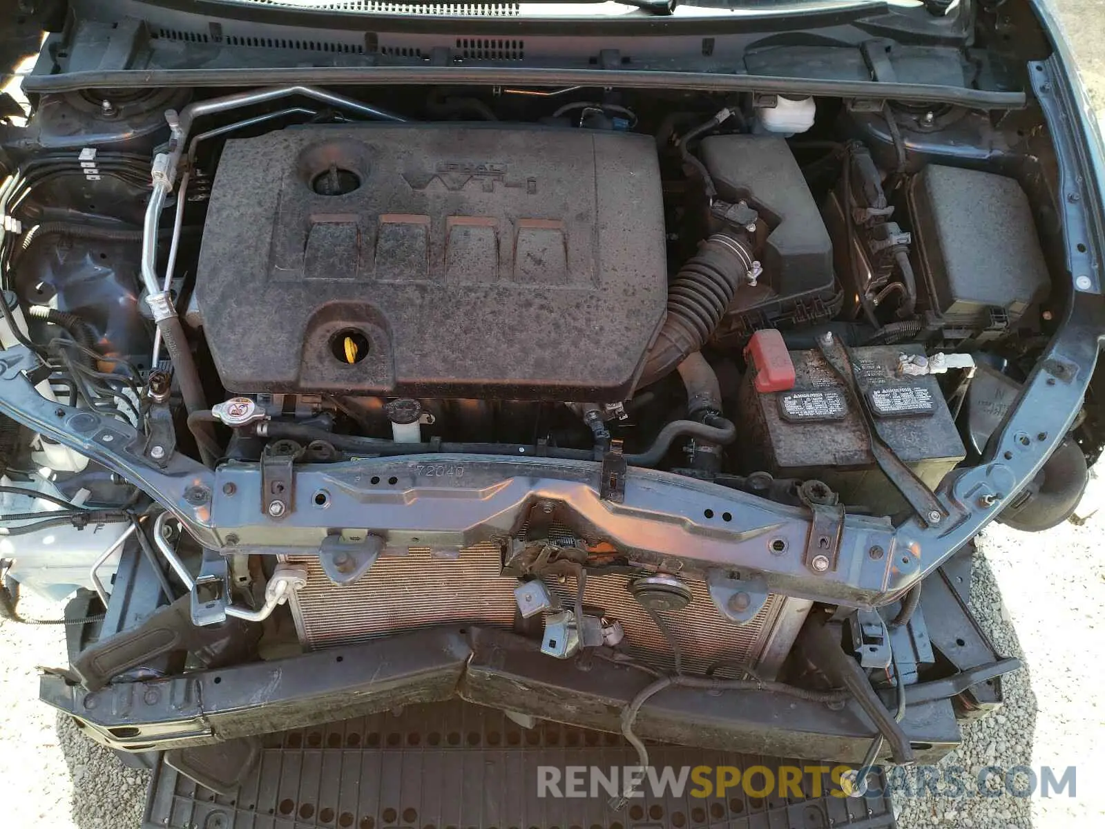 7 Photograph of a damaged car 2T1BURHE0KC243768 TOYOTA COROLLA 2019