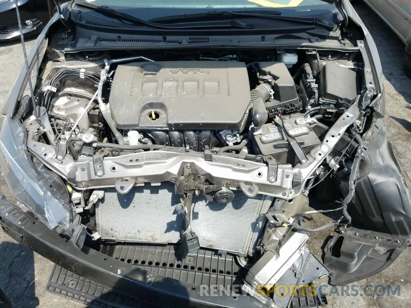 7 Photograph of a damaged car 2T1BURHE0KC244080 TOYOTA COROLLA 2019