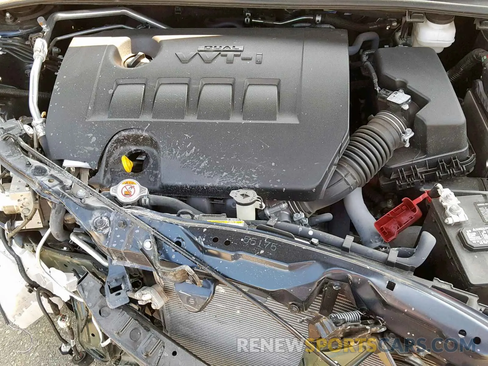 7 Photograph of a damaged car 2T1BURHE1KC126992 TOYOTA COROLLA 2019