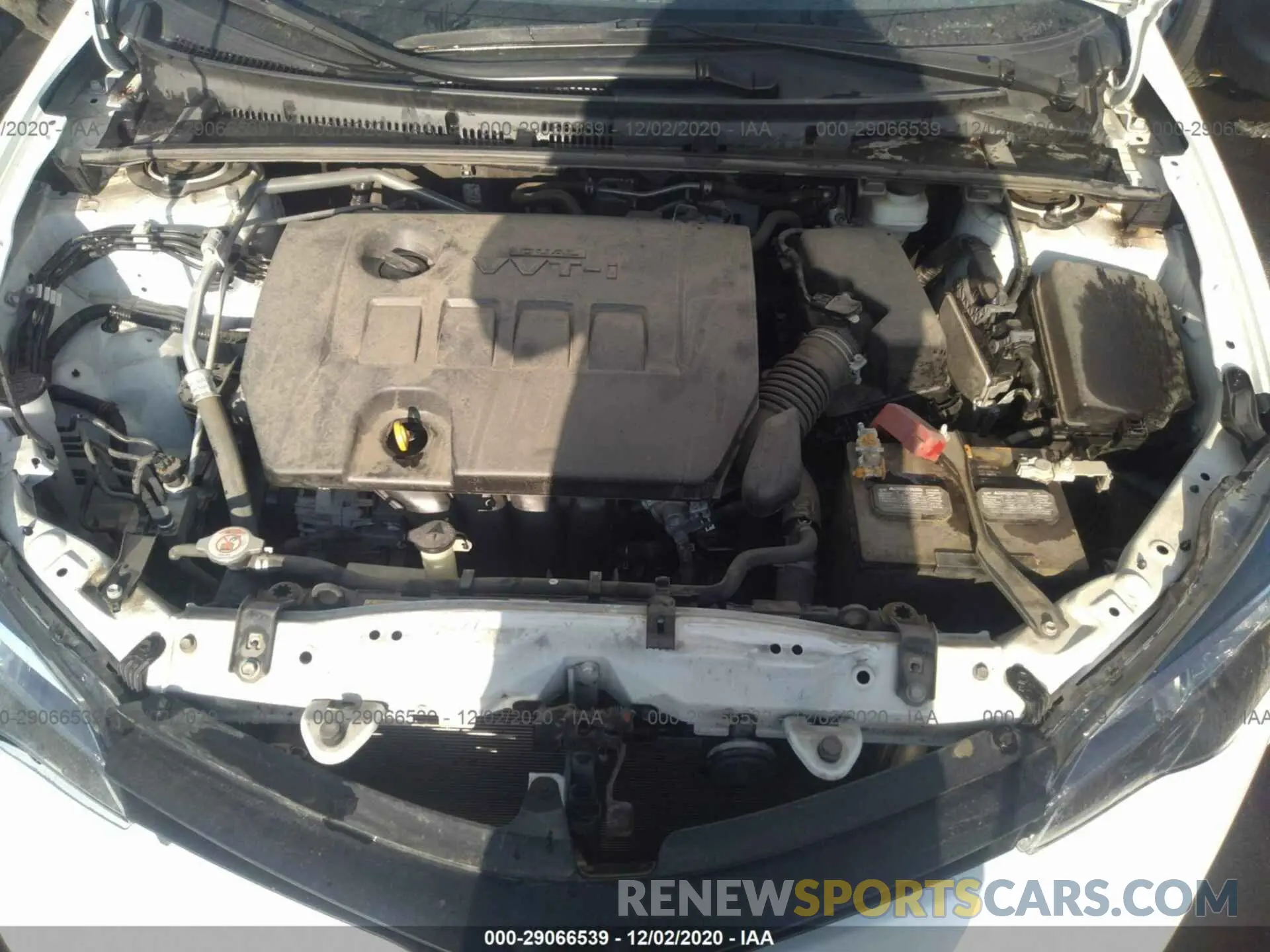 10 Photograph of a damaged car 2T1BURHE1KC132114 TOYOTA COROLLA 2019