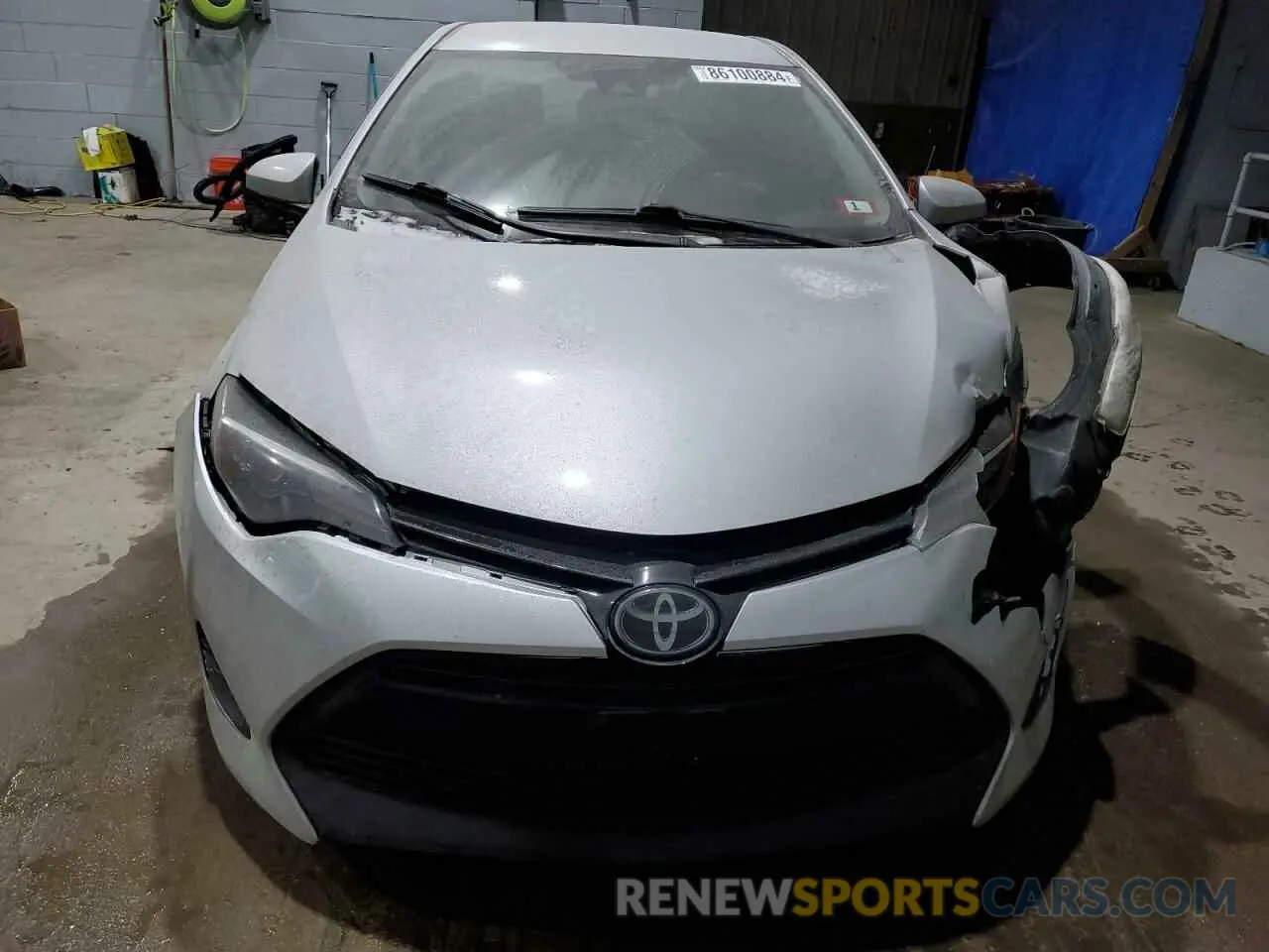5 Photograph of a damaged car 2T1BURHE1KC133523 TOYOTA COROLLA 2019
