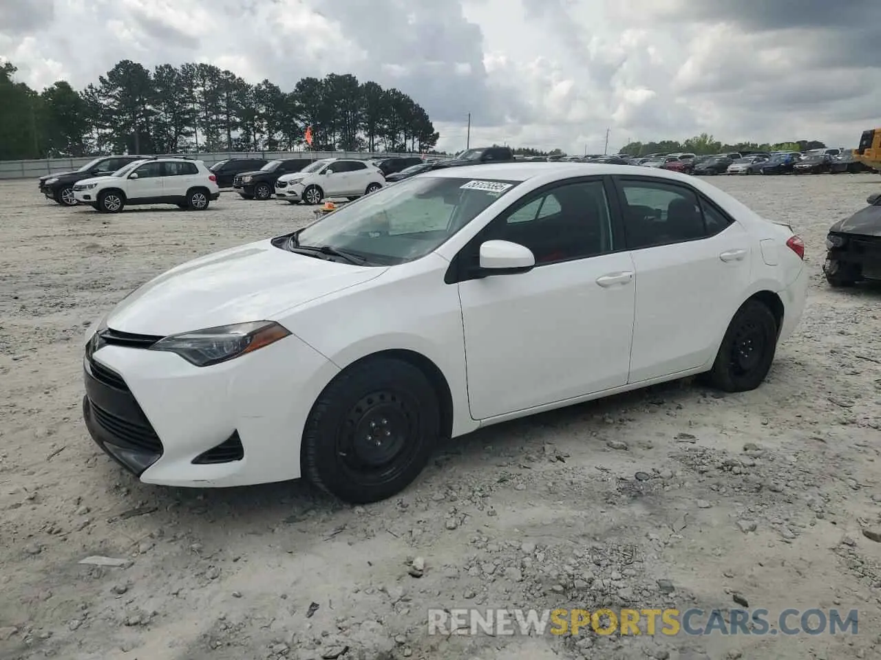 1 Photograph of a damaged car 2T1BURHE1KC144781 TOYOTA COROLLA 2019
