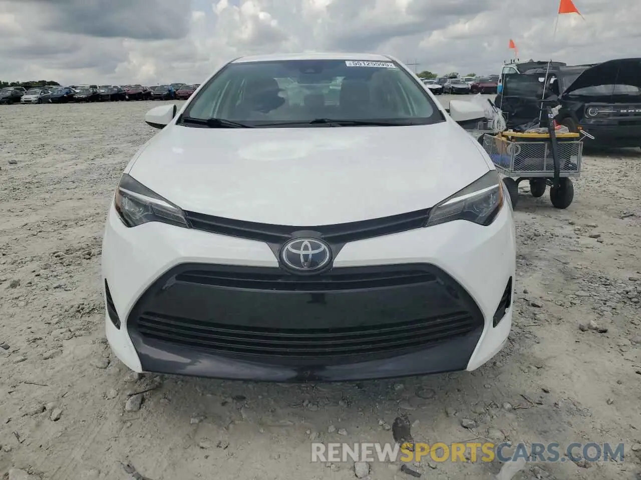 5 Photograph of a damaged car 2T1BURHE1KC144781 TOYOTA COROLLA 2019