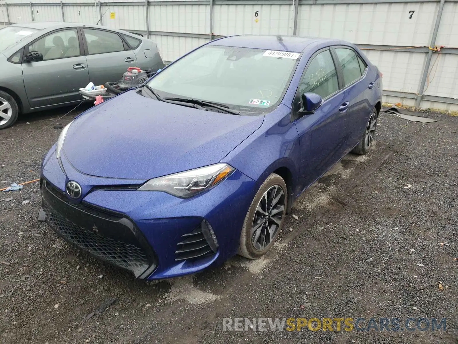 2 Photograph of a damaged car 2T1BURHE1KC147311 TOYOTA COROLLA 2019