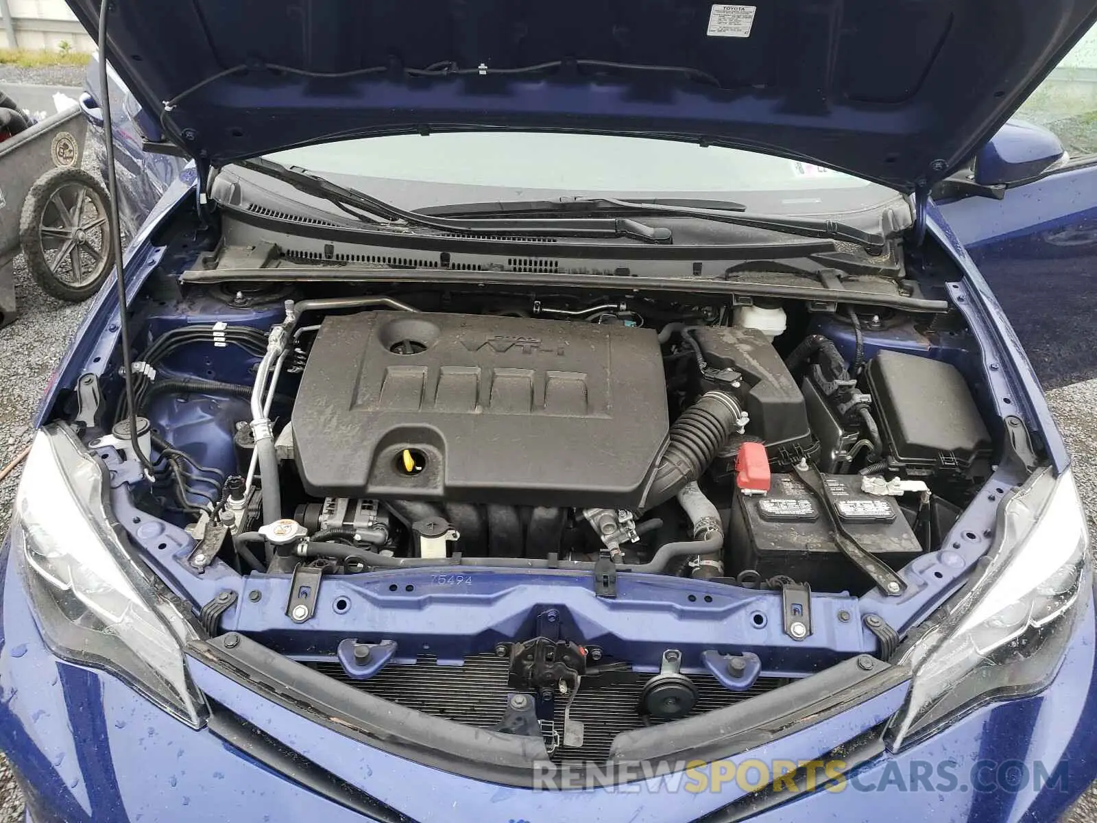 7 Photograph of a damaged car 2T1BURHE1KC147311 TOYOTA COROLLA 2019
