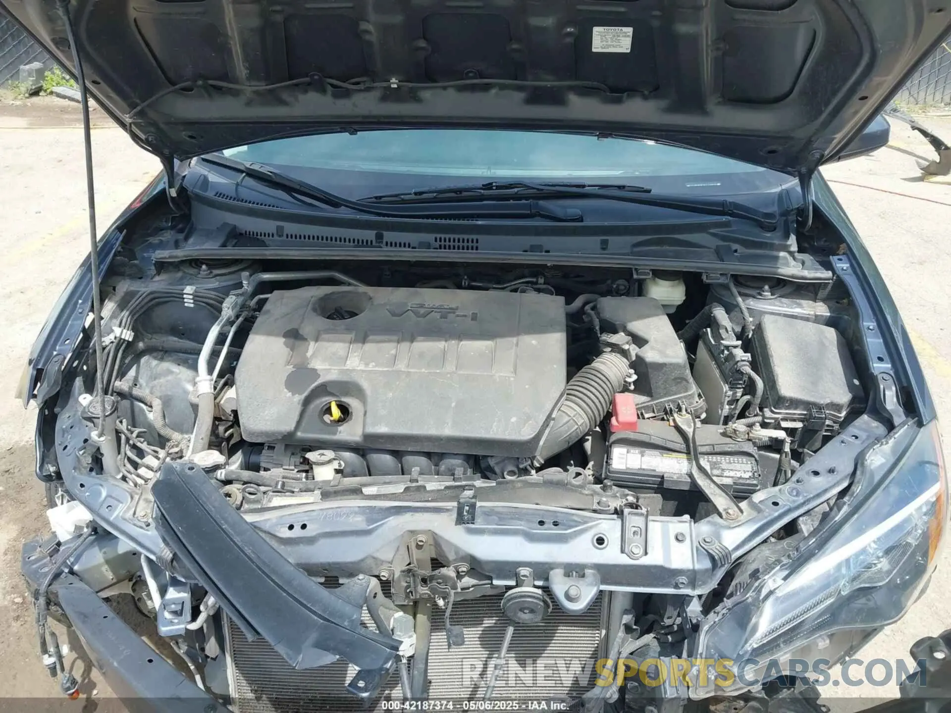 10 Фотография поврежденного автомобиля 2T1BURHE1KC149916 TOYOTA COROLLA 2019