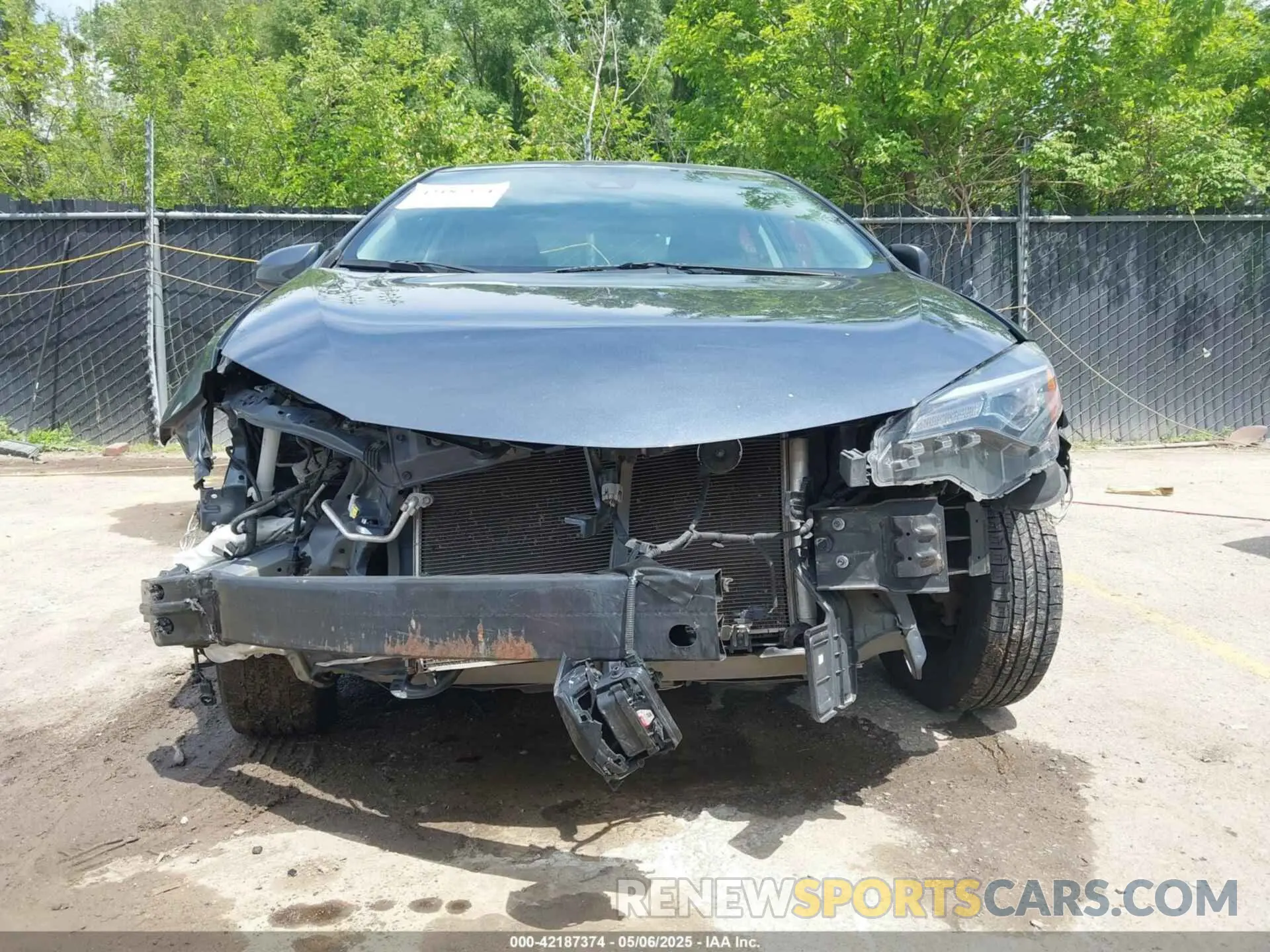 6 Фотография поврежденного автомобиля 2T1BURHE1KC149916 TOYOTA COROLLA 2019