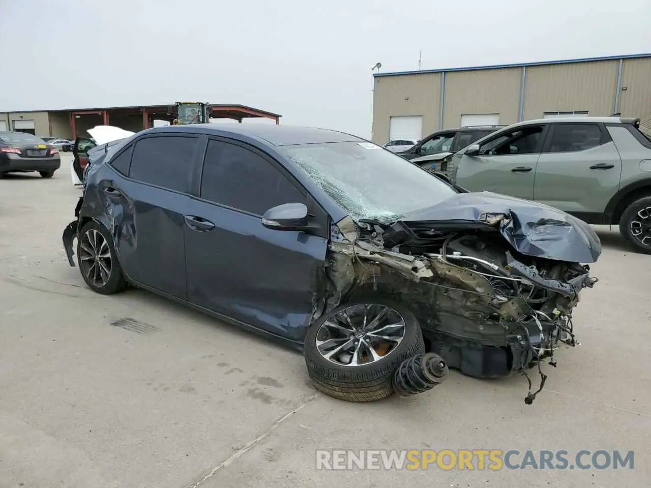 4 Фотография поврежденного автомобиля 2T1BURHE1KC152718 TOYOTA COROLLA 2019