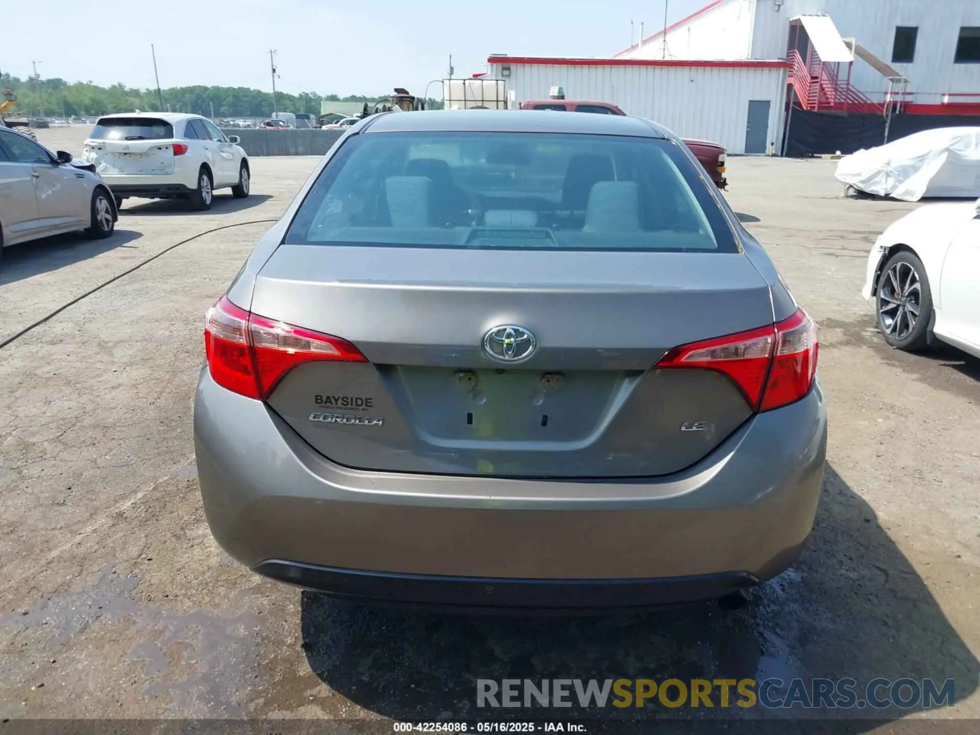 16 Photograph of a damaged car 2T1BURHE1KC171012 TOYOTA COROLLA 2019