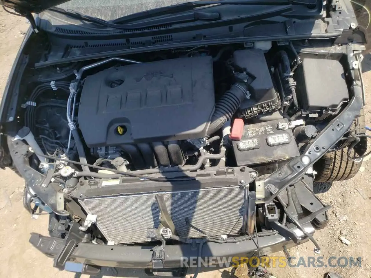 7 Photograph of a damaged car 2T1BURHE1KC180499 TOYOTA COROLLA 2019
