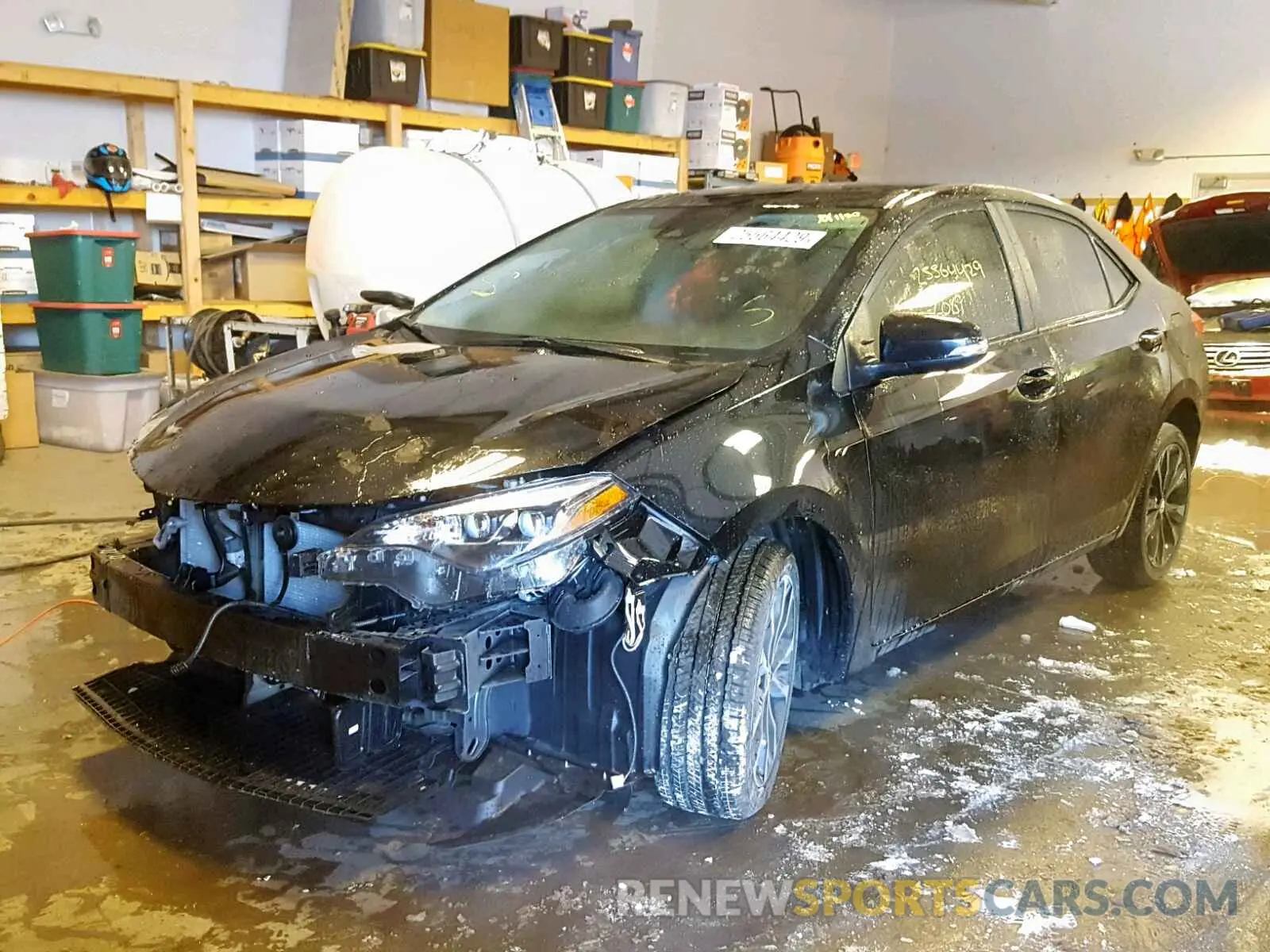 2 Photograph of a damaged car 2T1BURHE1KC182186 TOYOTA COROLLA 2019