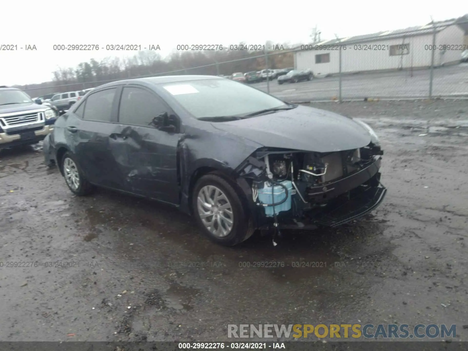 6 Photograph of a damaged car 2T1BURHE1KC183533 TOYOTA COROLLA 2019