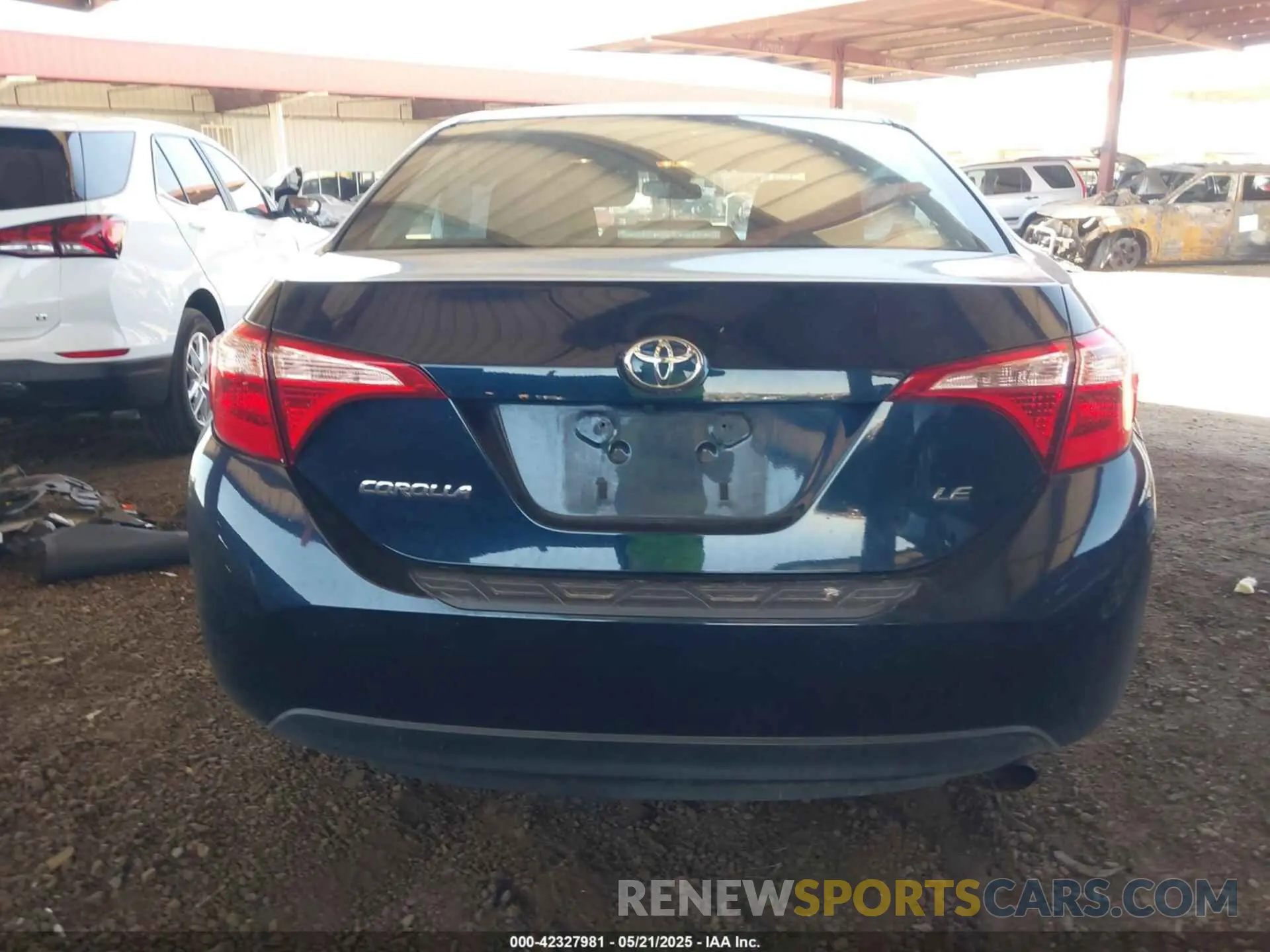 16 Photograph of a damaged car 2T1BURHE1KC187534 TOYOTA COROLLA 2019