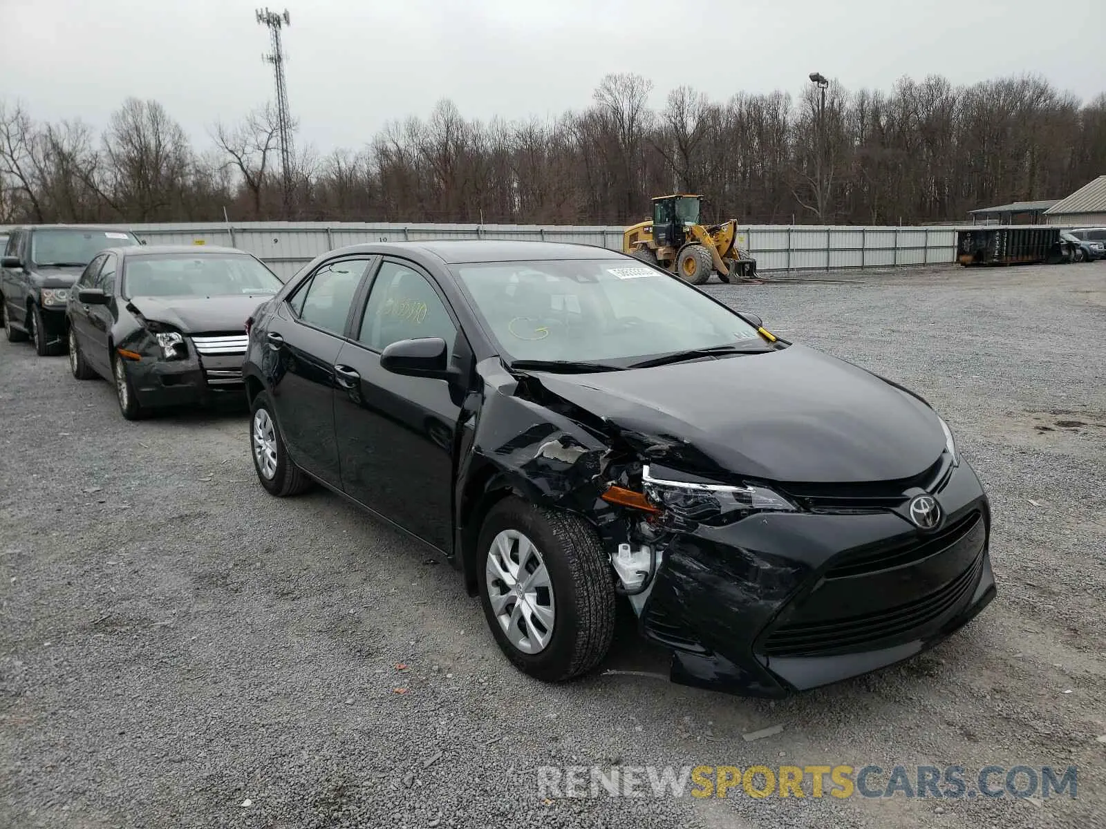 1 Фотография поврежденного автомобиля 2T1BURHE1KC190112 TOYOTA COROLLA 2019