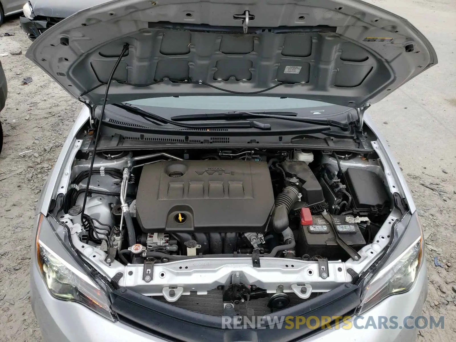 7 Photograph of a damaged car 2T1BURHE1KC191731 TOYOTA COROLLA 2019