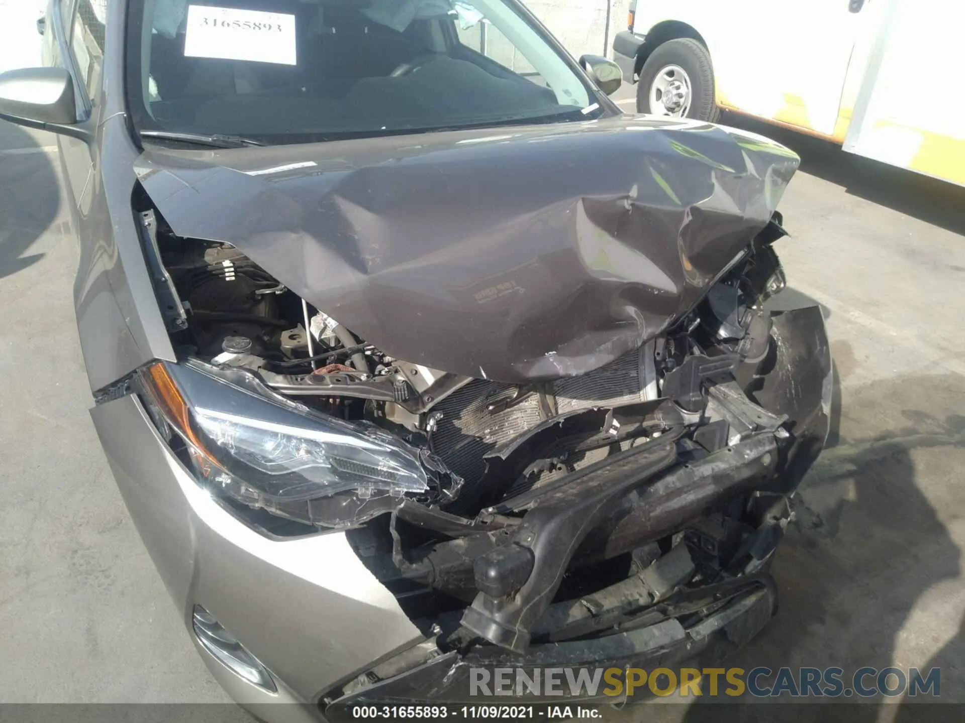 6 Photograph of a damaged car 2T1BURHE1KC210679 TOYOTA COROLLA 2019