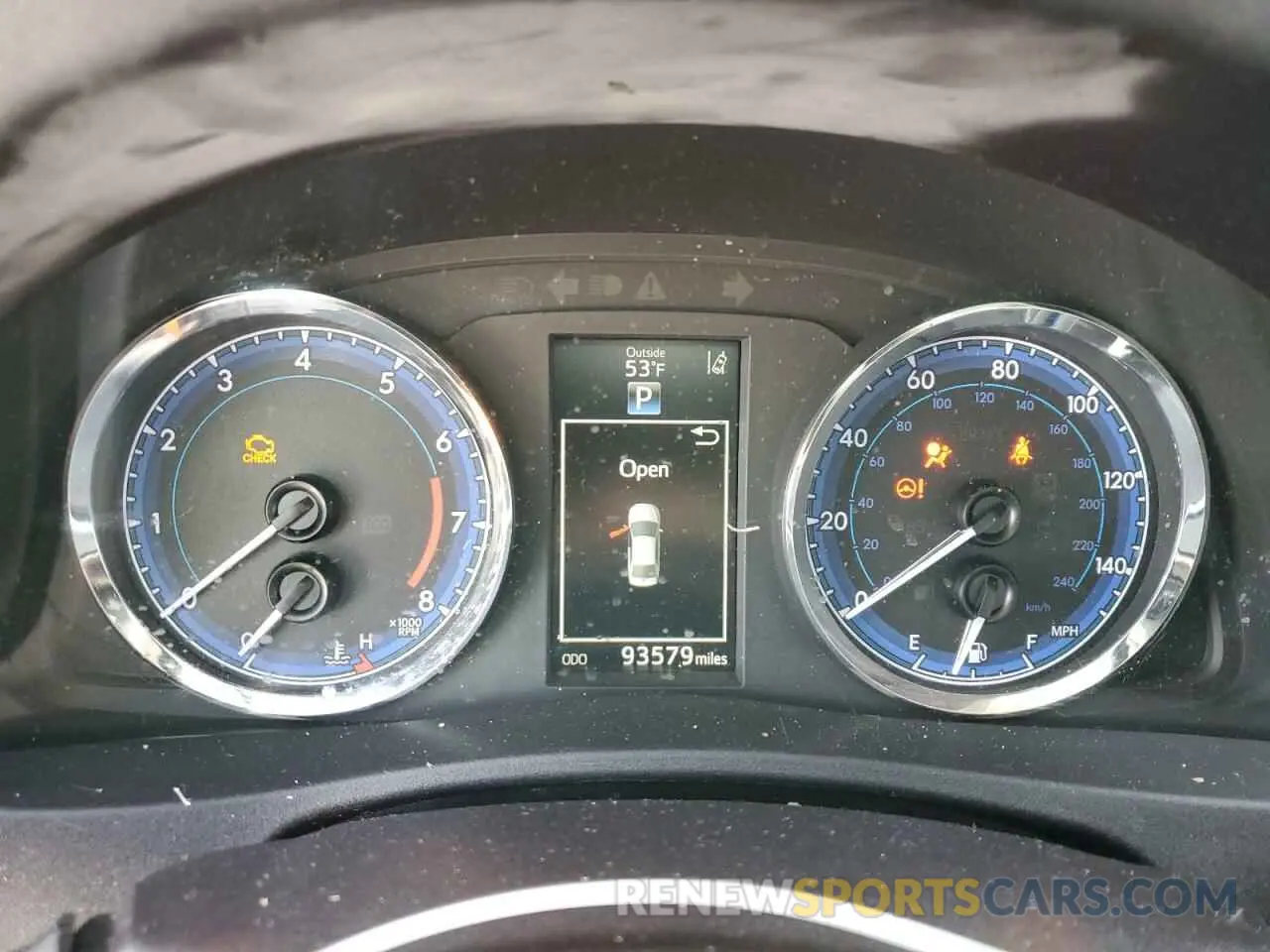 9 Photograph of a damaged car 2T1BURHE1KC224047 TOYOTA COROLLA 2019