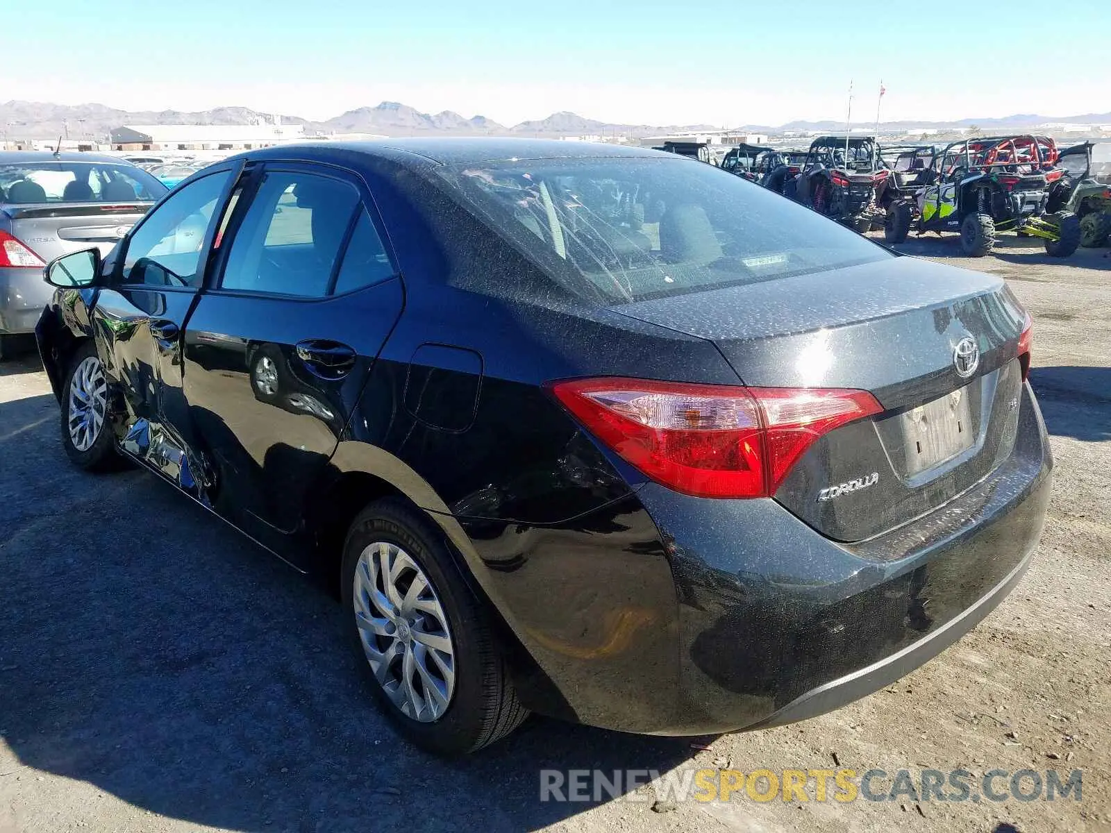 3 Photograph of a damaged car 2T1BURHE1KC231757 TOYOTA COROLLA 2019