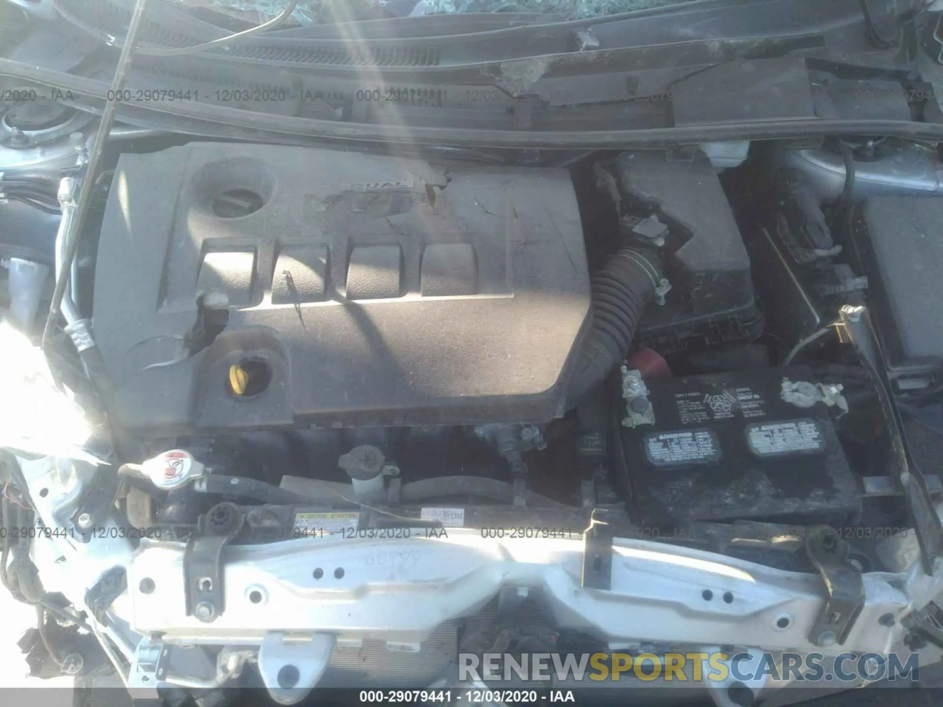 10 Photograph of a damaged car 2T1BURHE1KC232567 TOYOTA COROLLA 2019