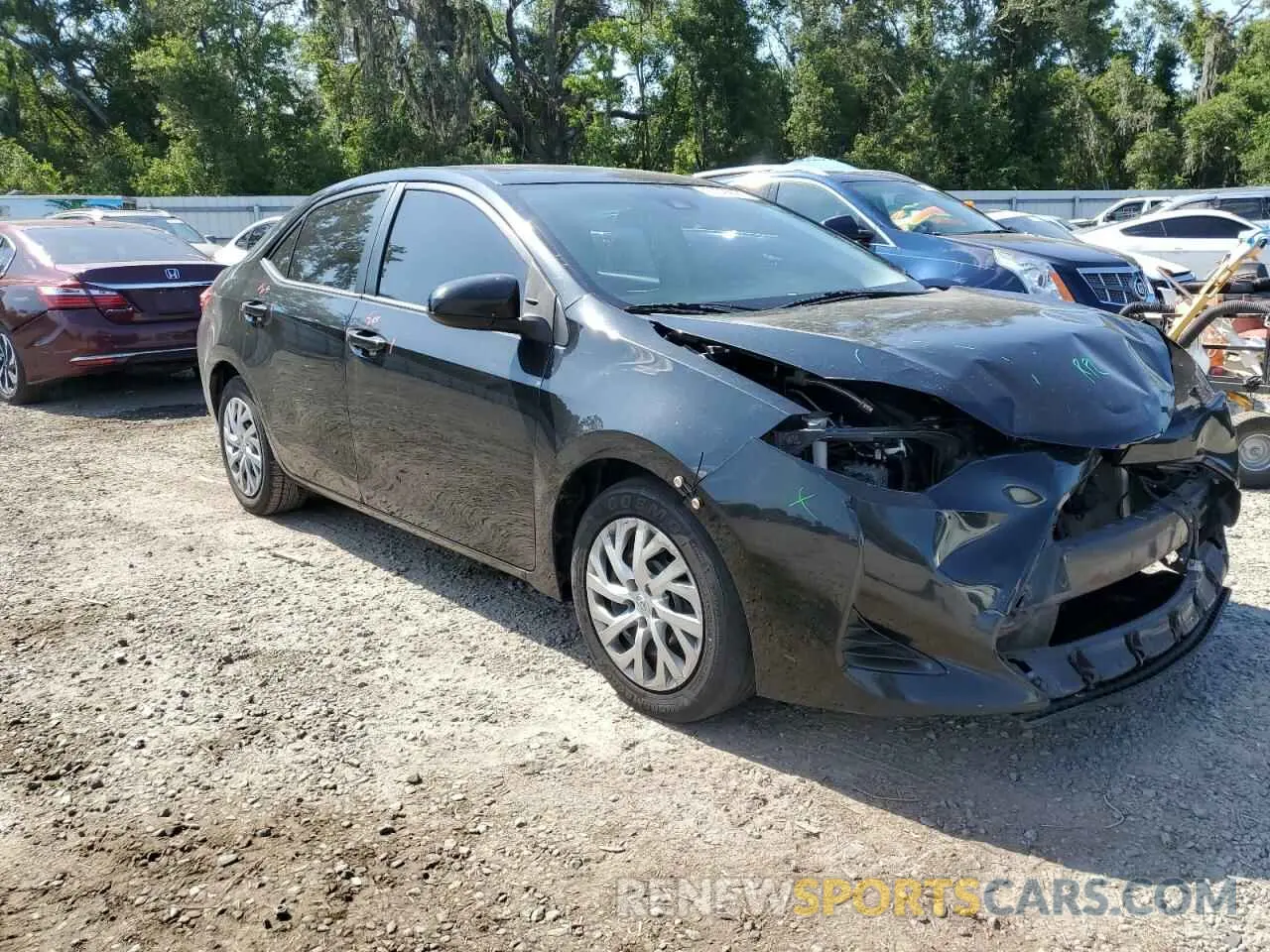 4 Фотография поврежденного автомобиля 2T1BURHE1KC235789 TOYOTA COROLLA 2019