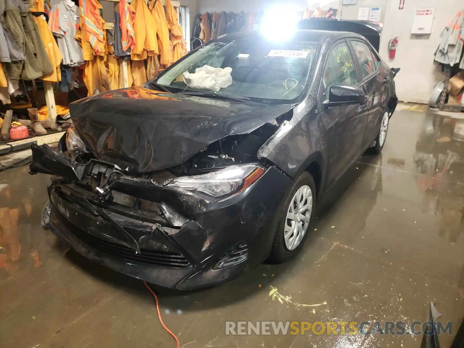 2 Photograph of a damaged car 2T1BURHE1KC239776 TOYOTA COROLLA 2019