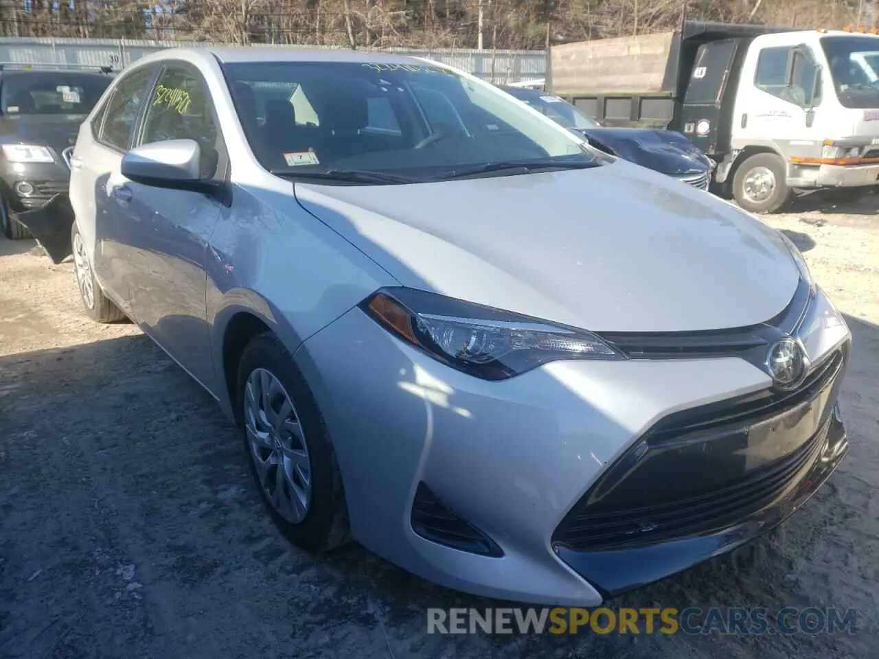 1 Photograph of a damaged car 2T1BURHE1KC247053 TOYOTA COROLLA 2019