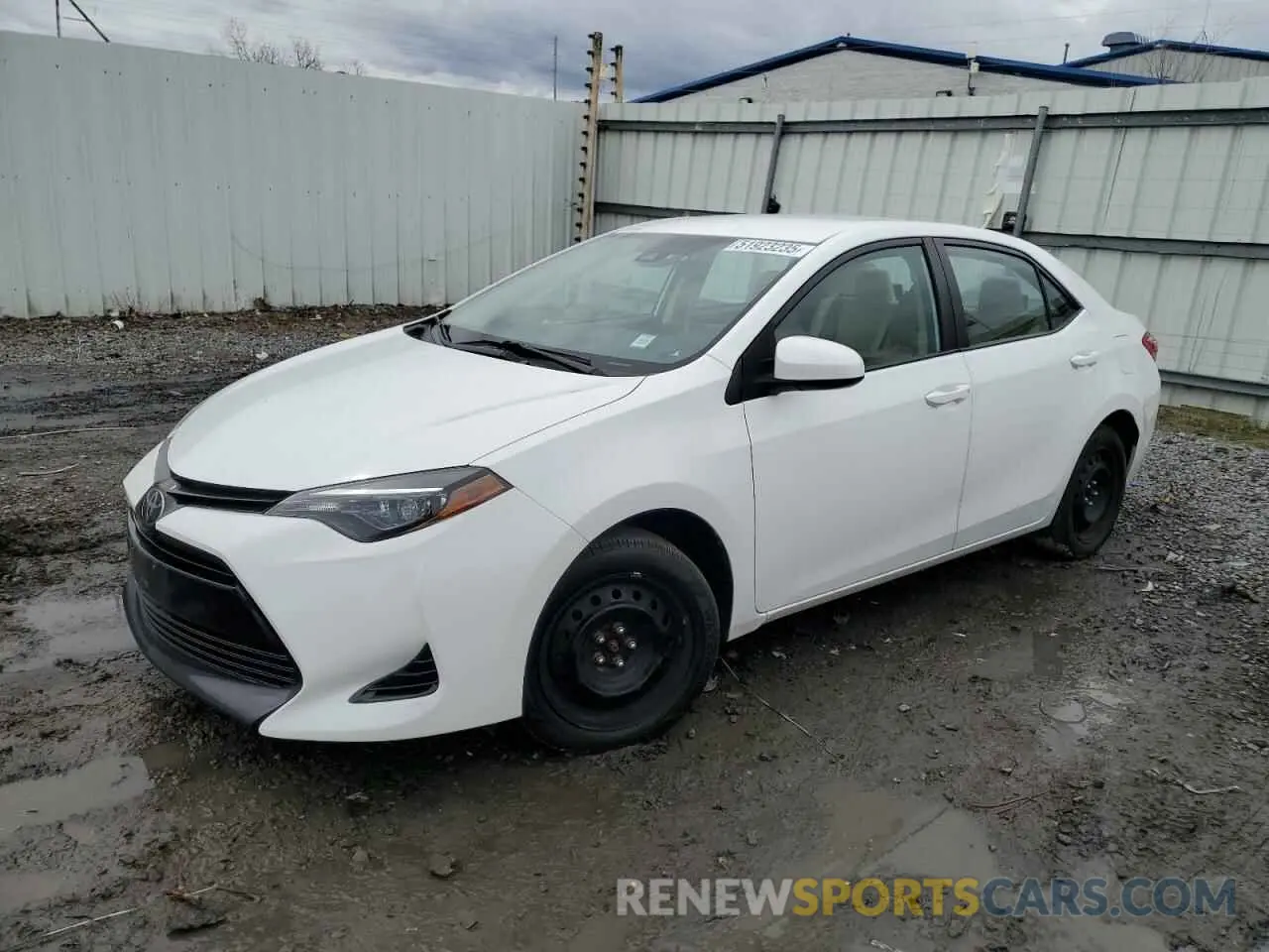 1 Фотография поврежденного автомобиля 2T1BURHE2KC147205 TOYOTA COROLLA 2019