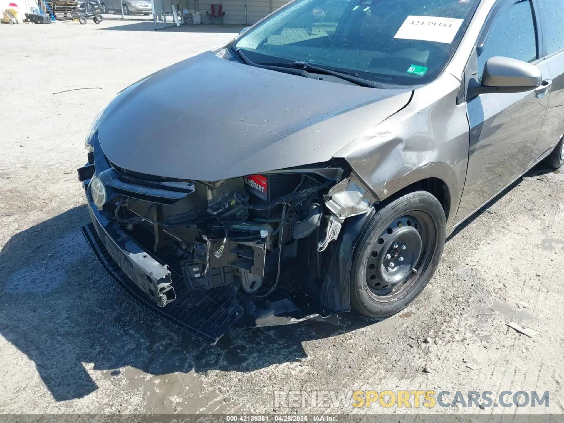 6 Фотография поврежденного автомобиля 2T1BURHE2KC150721 TOYOTA COROLLA 2019