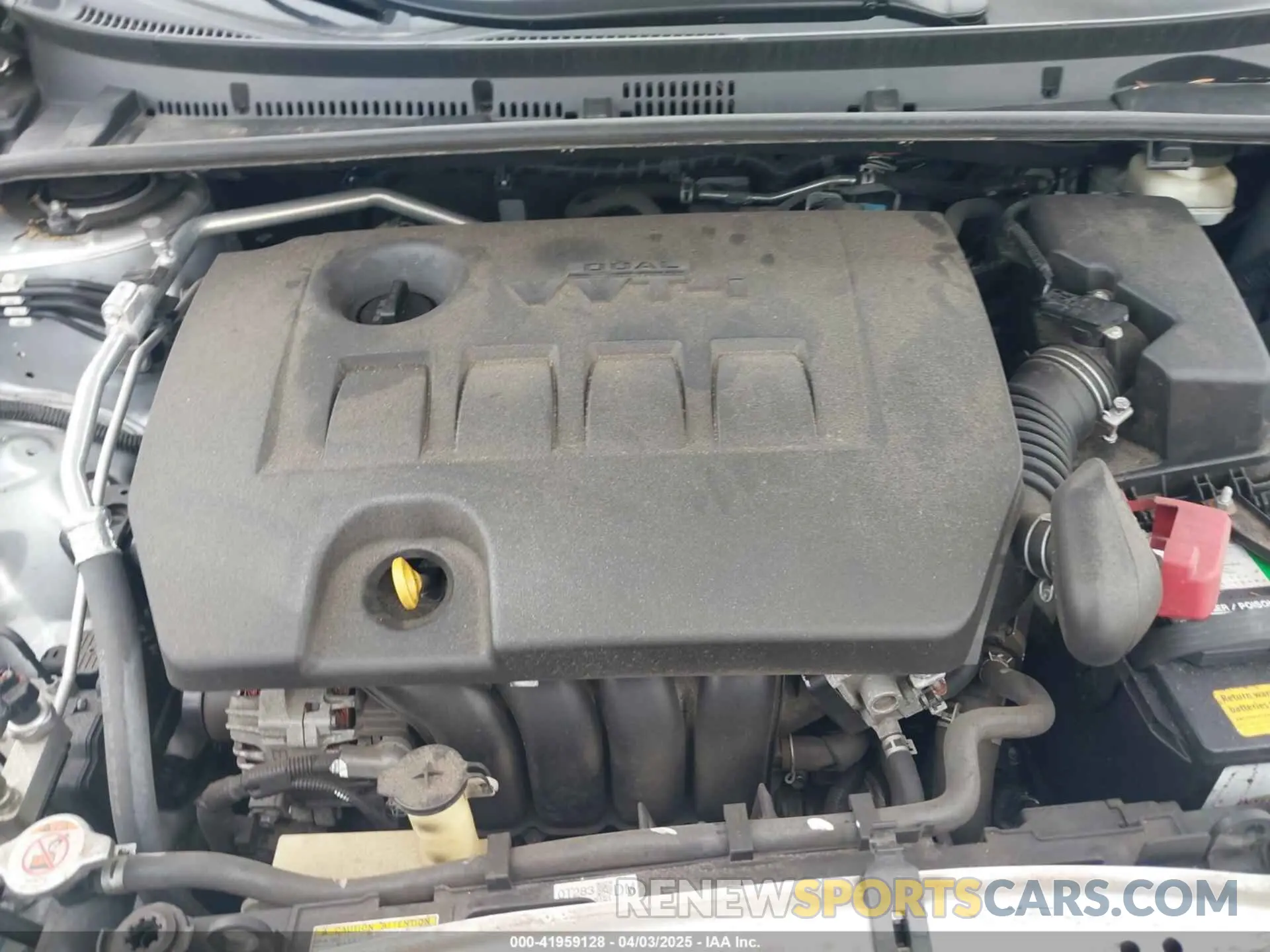 10 Фотография поврежденного автомобиля 2T1BURHE2KC153893 TOYOTA COROLLA 2019