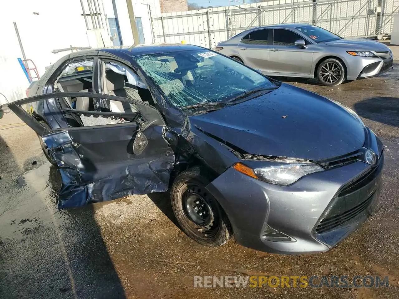 4 Фотография поврежденного автомобиля 2T1BURHE2KC156776 TOYOTA COROLLA 2019