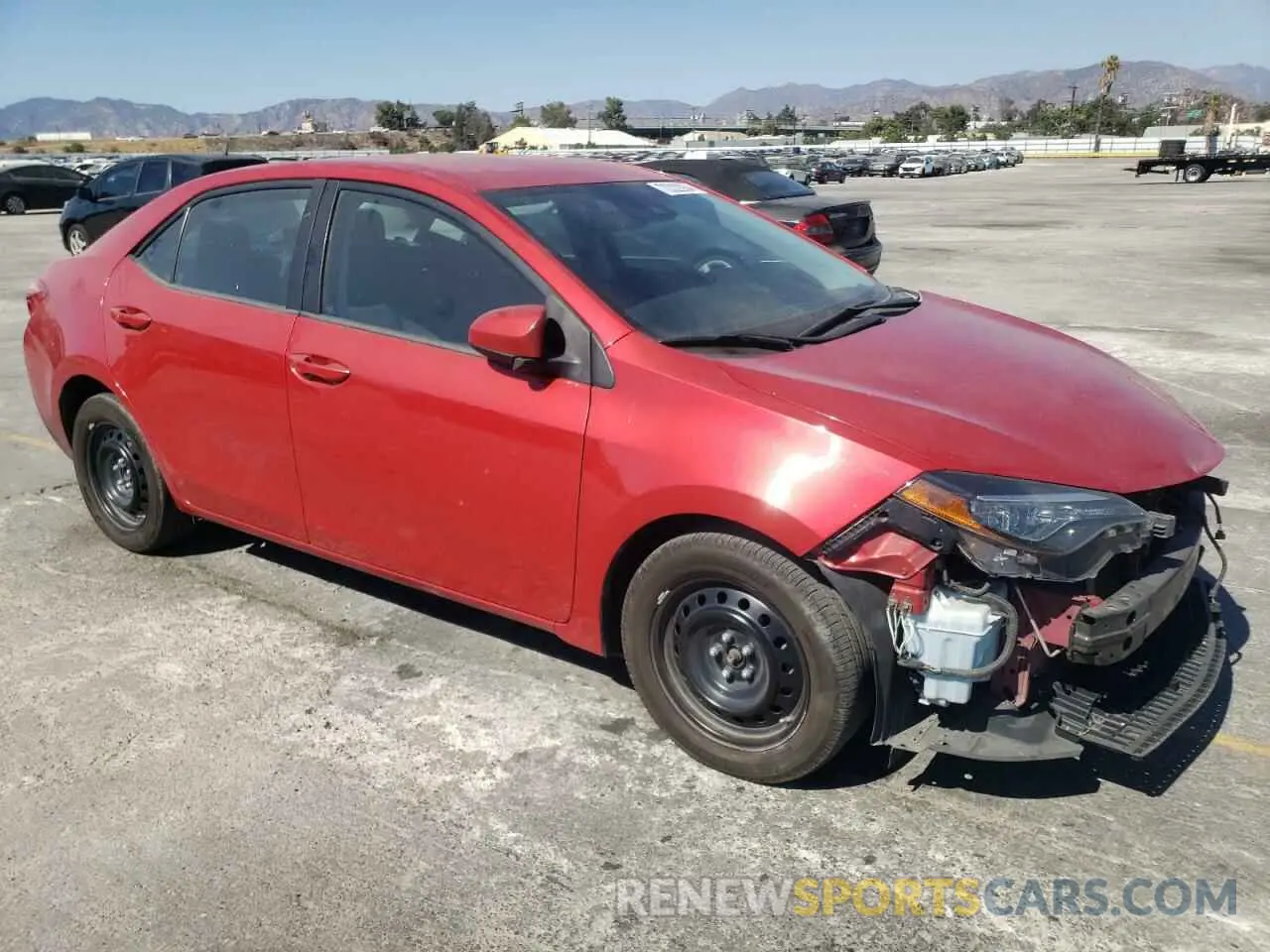 4 Фотография поврежденного автомобиля 2T1BURHE2KC157958 TOYOTA COROLLA 2019