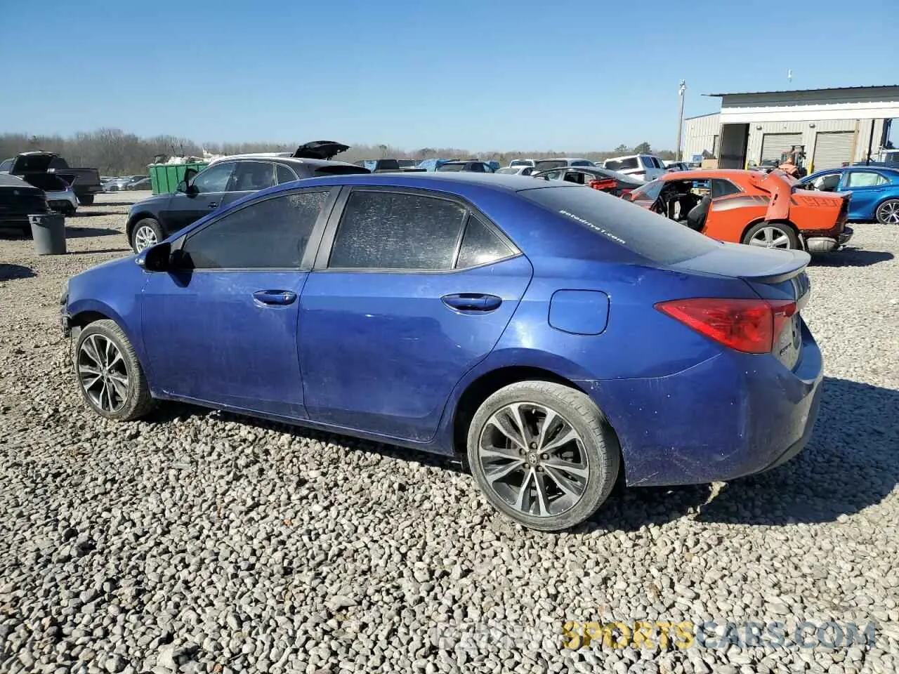 2 Photograph of a damaged car 2T1BURHE2KC163291 TOYOTA COROLLA 2019
