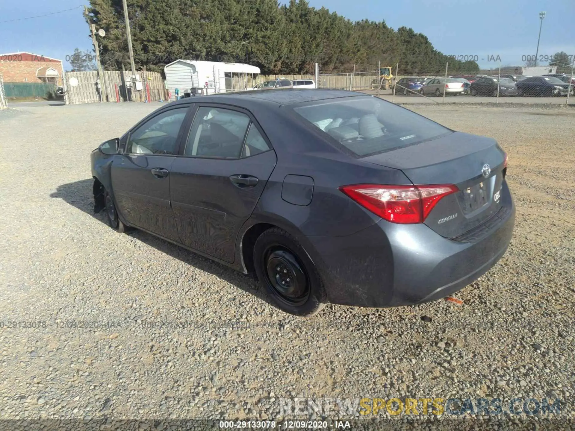 3 Photograph of a damaged car 2T1BURHE2KC163419 TOYOTA COROLLA 2019
