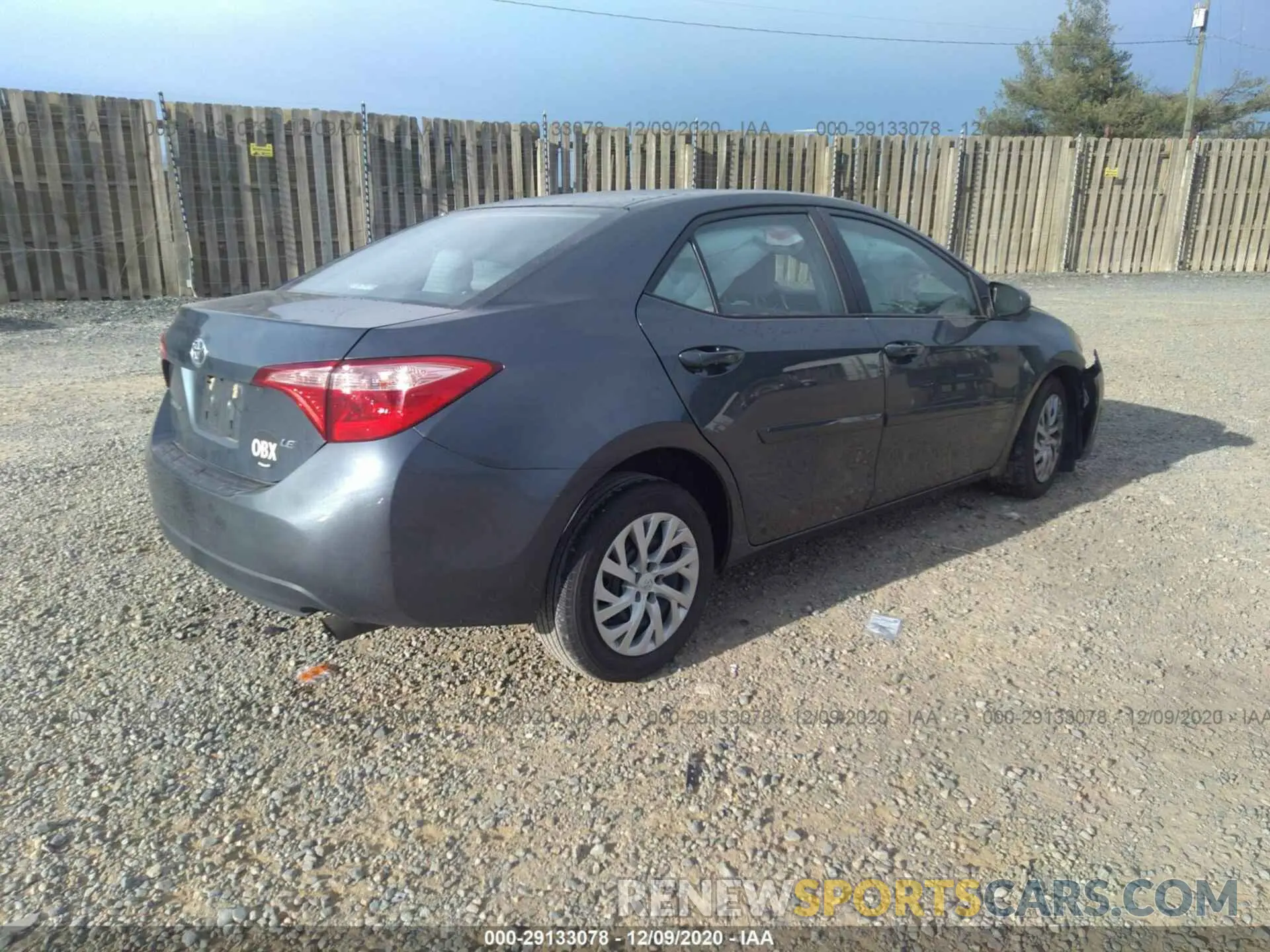 4 Photograph of a damaged car 2T1BURHE2KC163419 TOYOTA COROLLA 2019