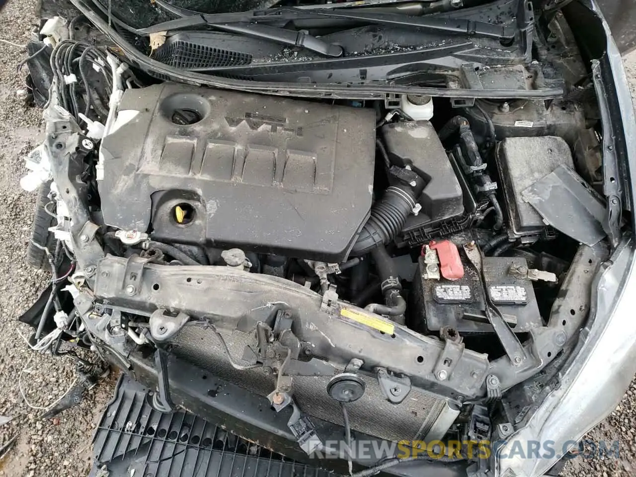 7 Photograph of a damaged car 2T1BURHE2KC163968 TOYOTA COROLLA 2019