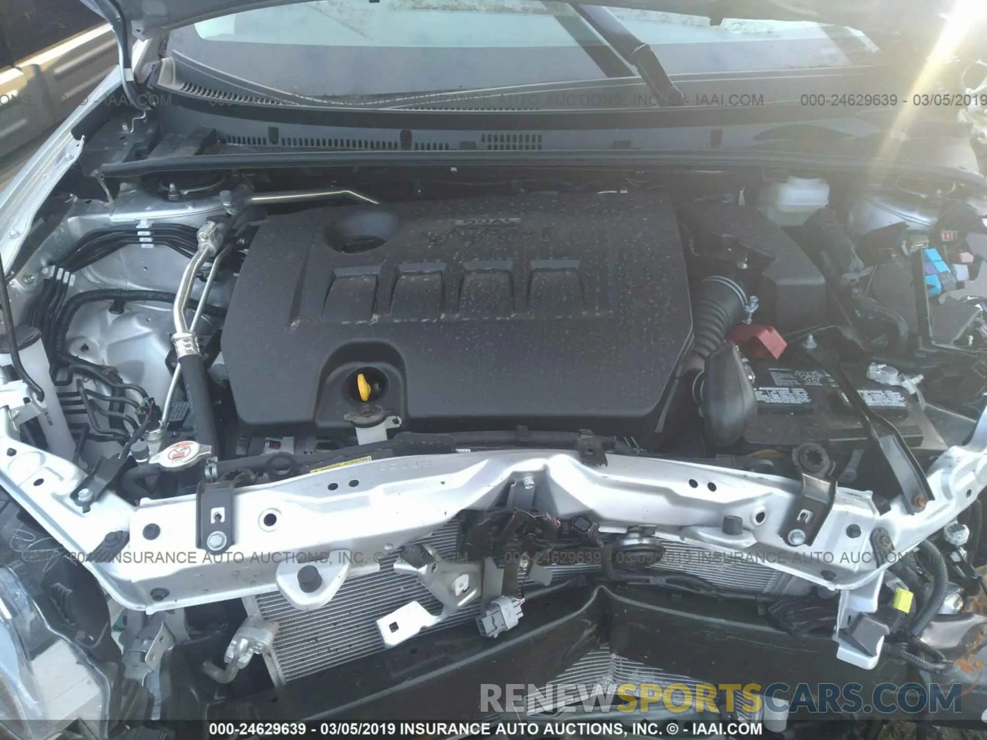 10 Photograph of a damaged car 2T1BURHE2KC171259 TOYOTA COROLLA 2019