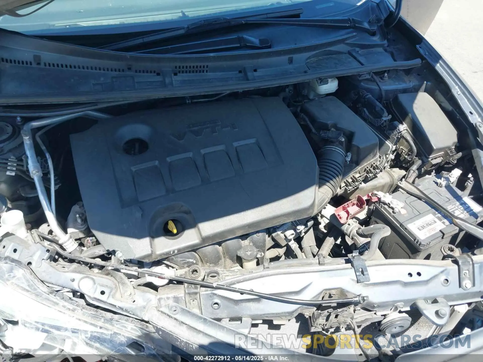 10 Photograph of a damaged car 2T1BURHE2KC171309 TOYOTA COROLLA 2019