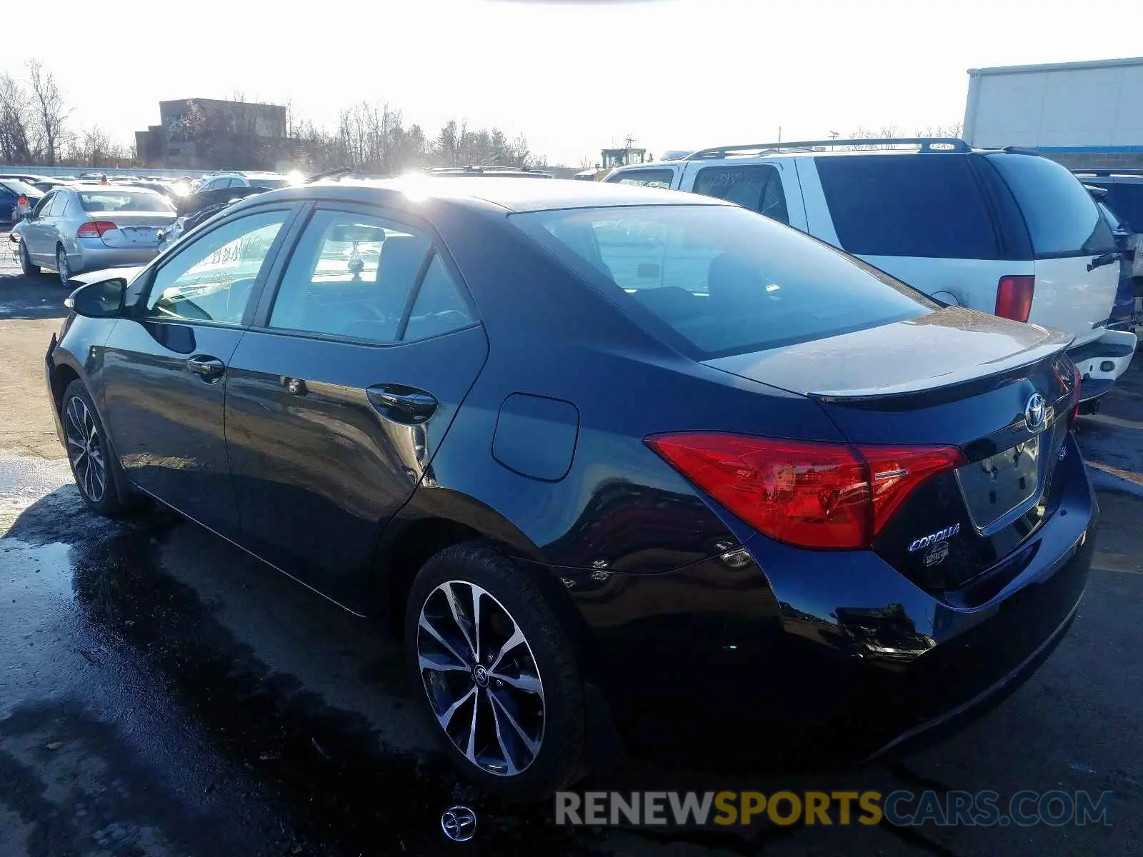 3 Photograph of a damaged car 2T1BURHE2KC177658 TOYOTA COROLLA 2019