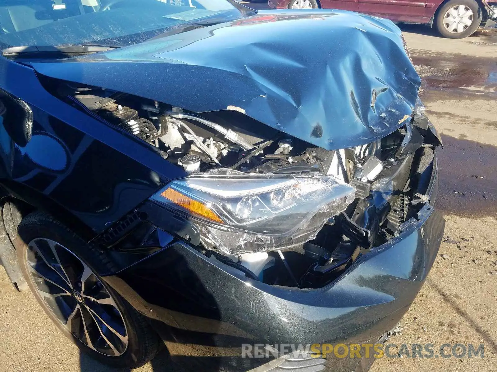 9 Photograph of a damaged car 2T1BURHE2KC177658 TOYOTA COROLLA 2019
