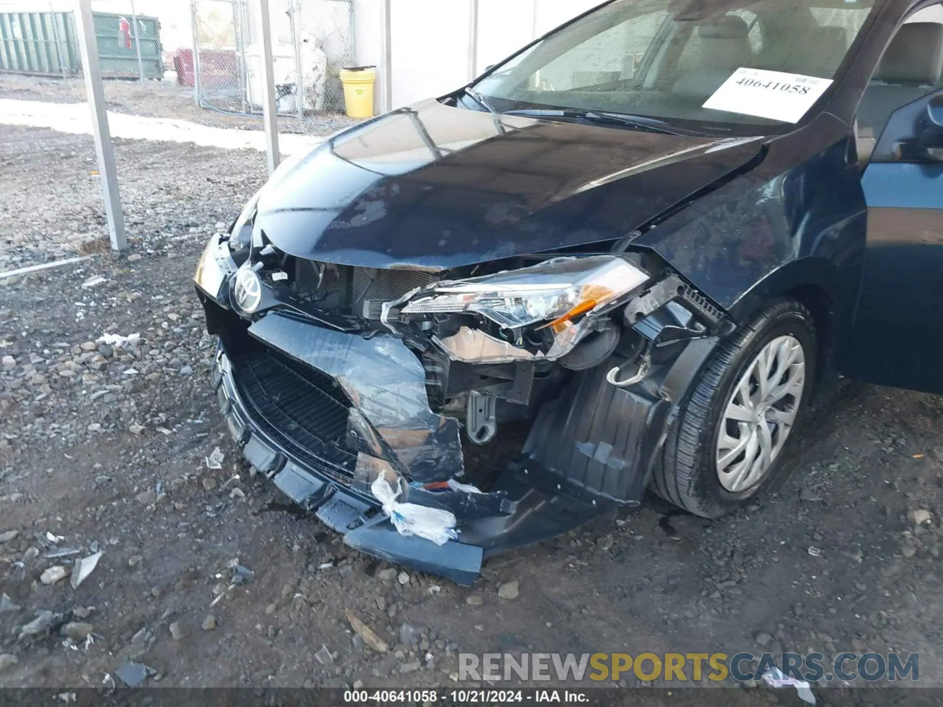 6 Photograph of a damaged car 2T1BURHE2KC179751 TOYOTA COROLLA 2019