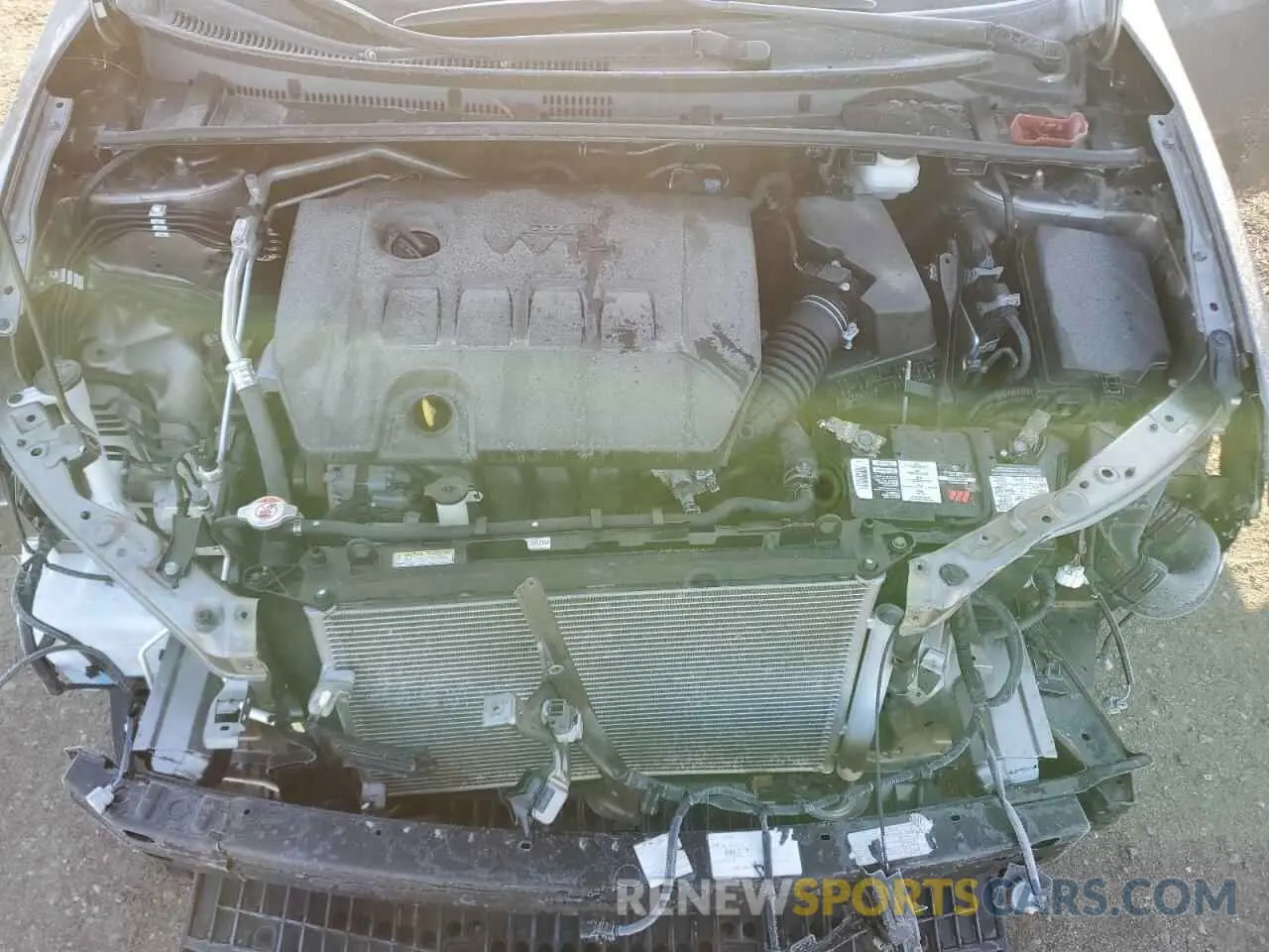 11 Фотография поврежденного автомобиля 2T1BURHE2KC182505 TOYOTA COROLLA 2019