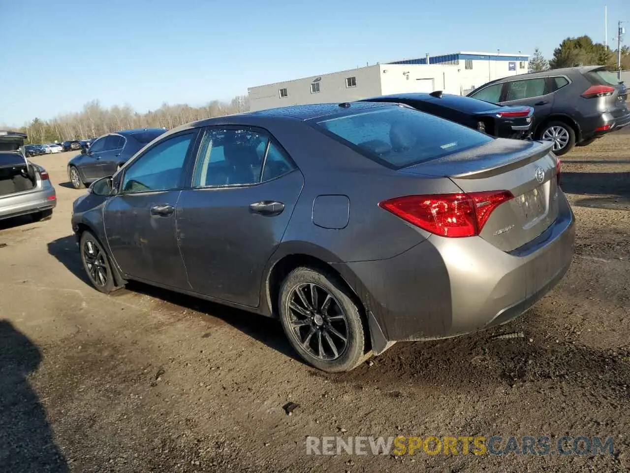 2 Фотография поврежденного автомобиля 2T1BURHE2KC182505 TOYOTA COROLLA 2019