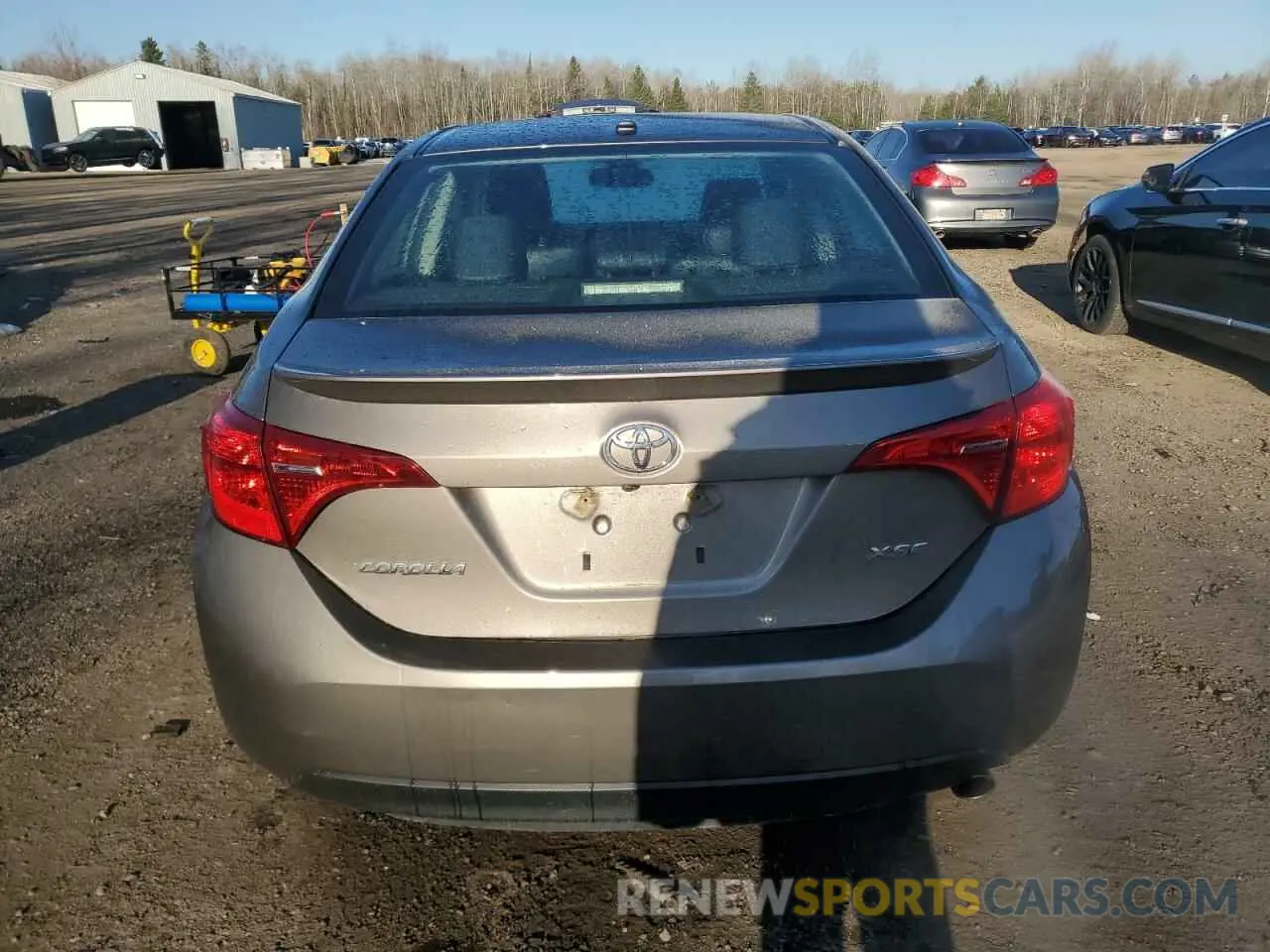 6 Фотография поврежденного автомобиля 2T1BURHE2KC182505 TOYOTA COROLLA 2019