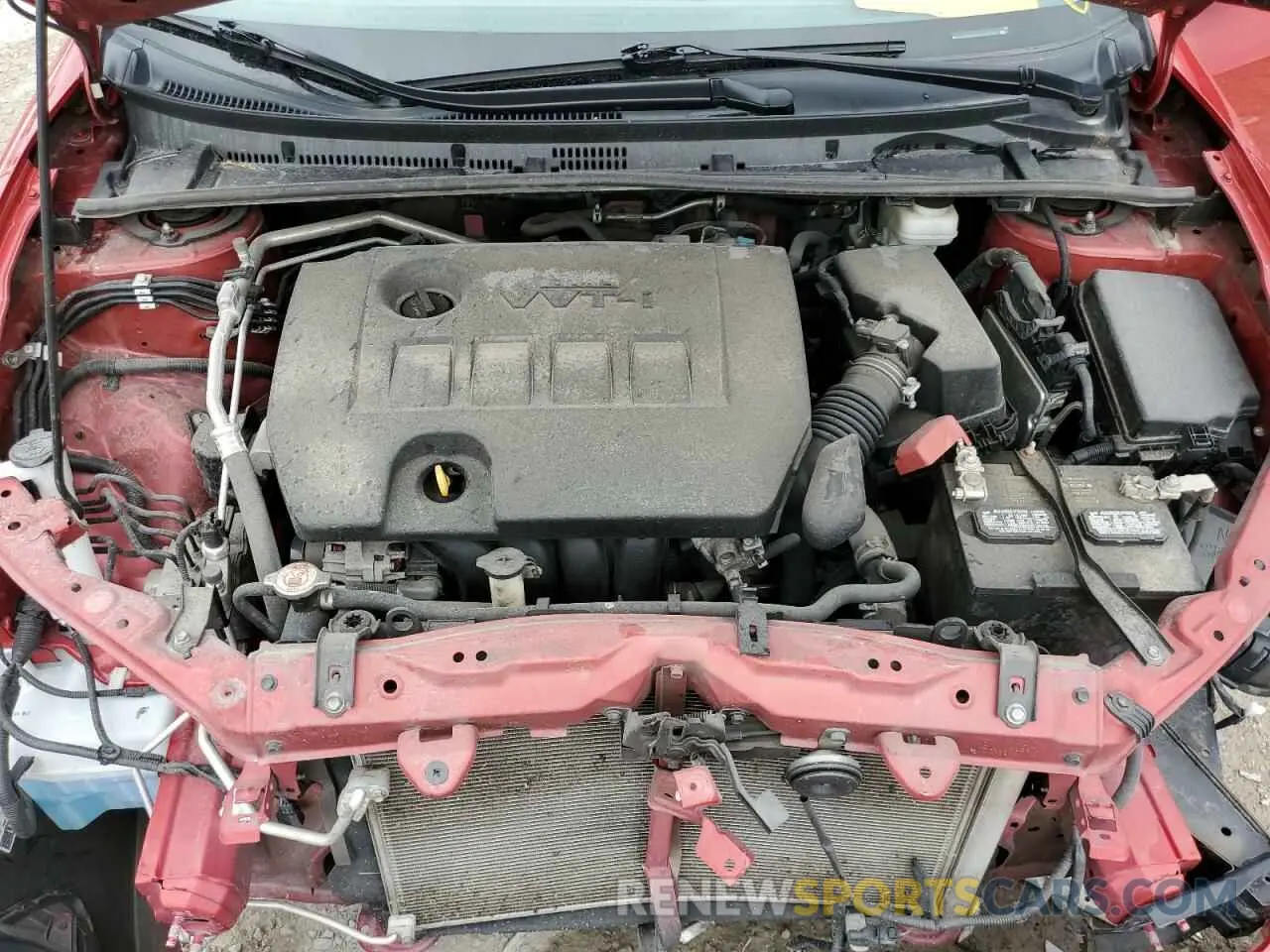 7 Фотография поврежденного автомобиля 2T1BURHE2KC185310 TOYOTA COROLLA 2019