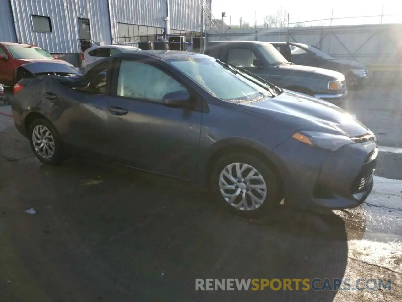 4 Photograph of a damaged car 2T1BURHE2KC187476 TOYOTA COROLLA 2019