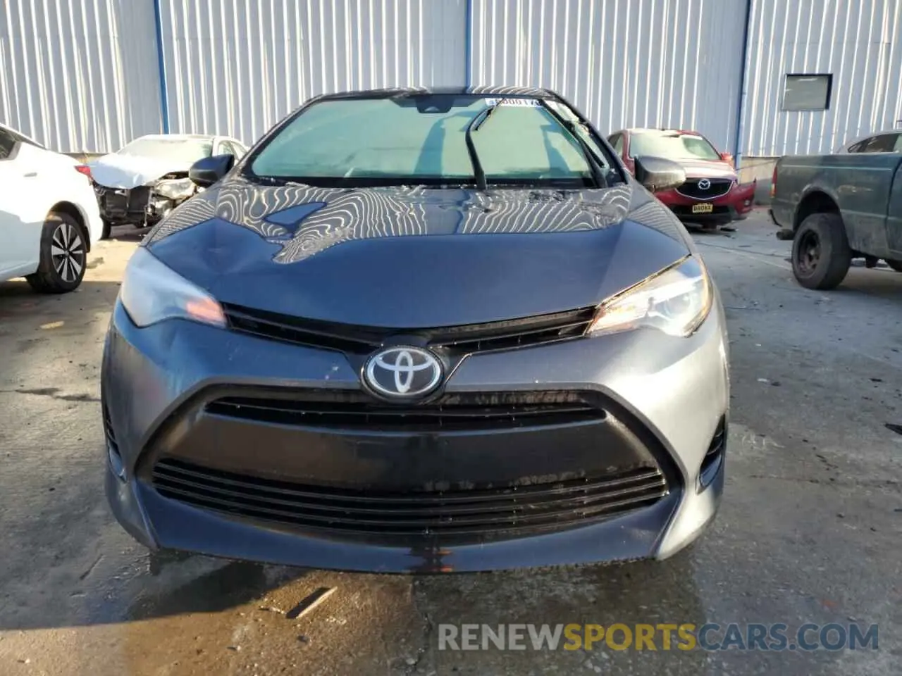 5 Photograph of a damaged car 2T1BURHE2KC187476 TOYOTA COROLLA 2019