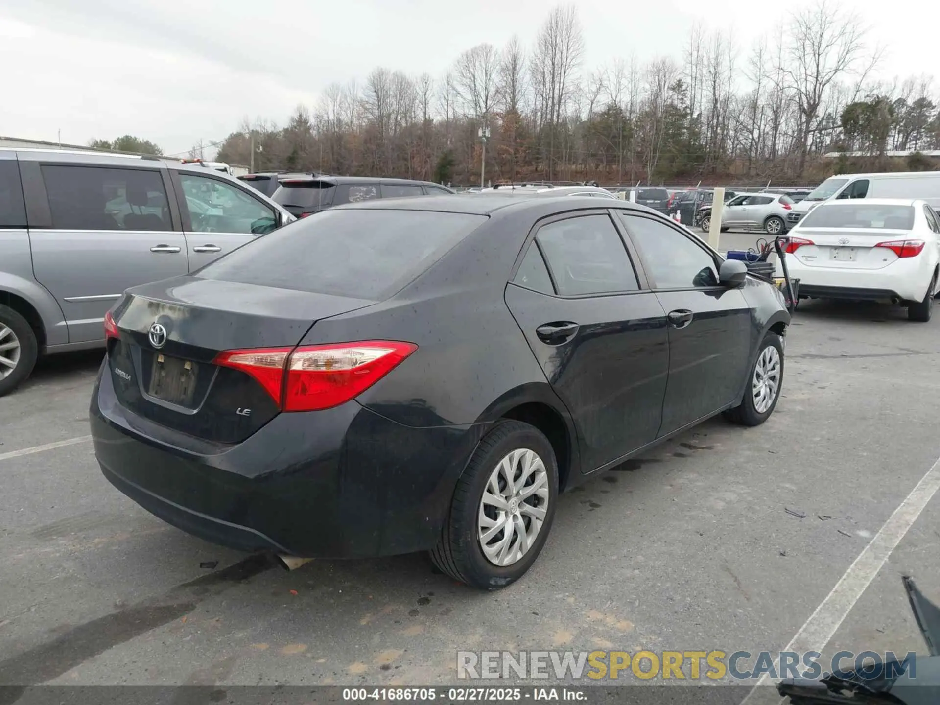 4 Фотография поврежденного автомобиля 2T1BURHE2KC202655 TOYOTA COROLLA 2019